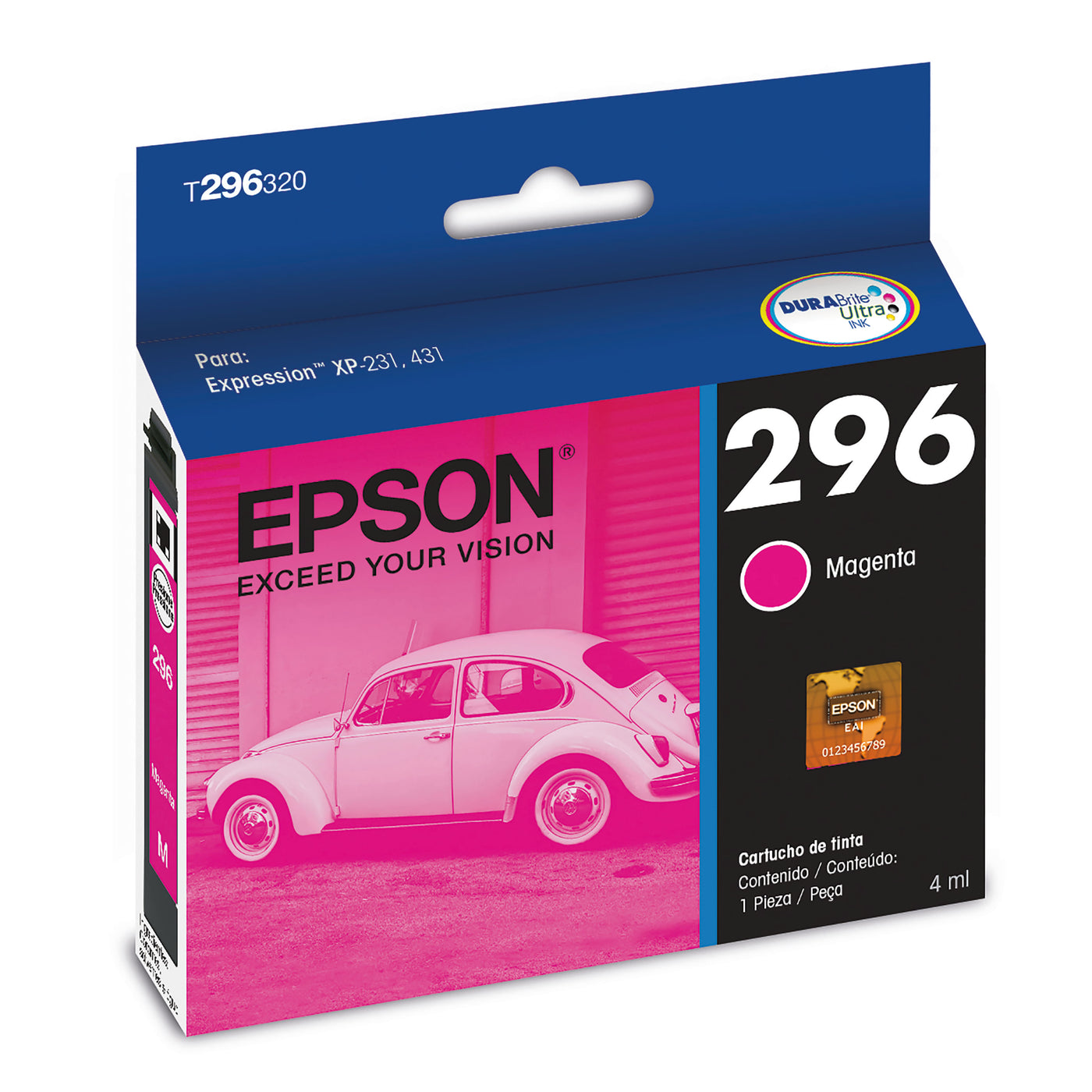 Cartucho De Tinta Epson Magenta T296320