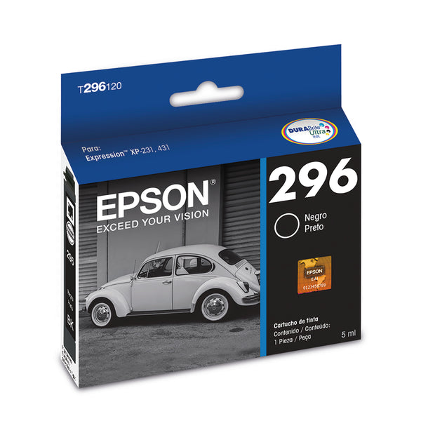 Cartucho De Tinta Epson Negro T296120