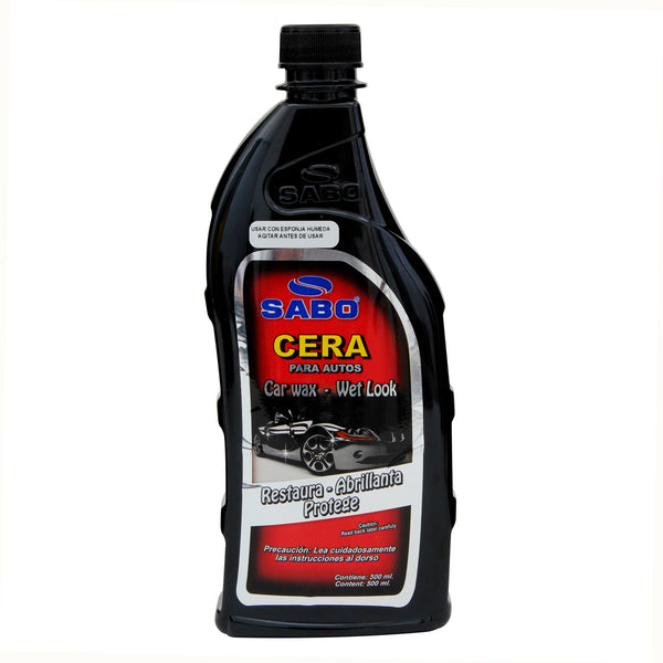 Cera Sabo Líquida Para Automóviles - 500 Ml