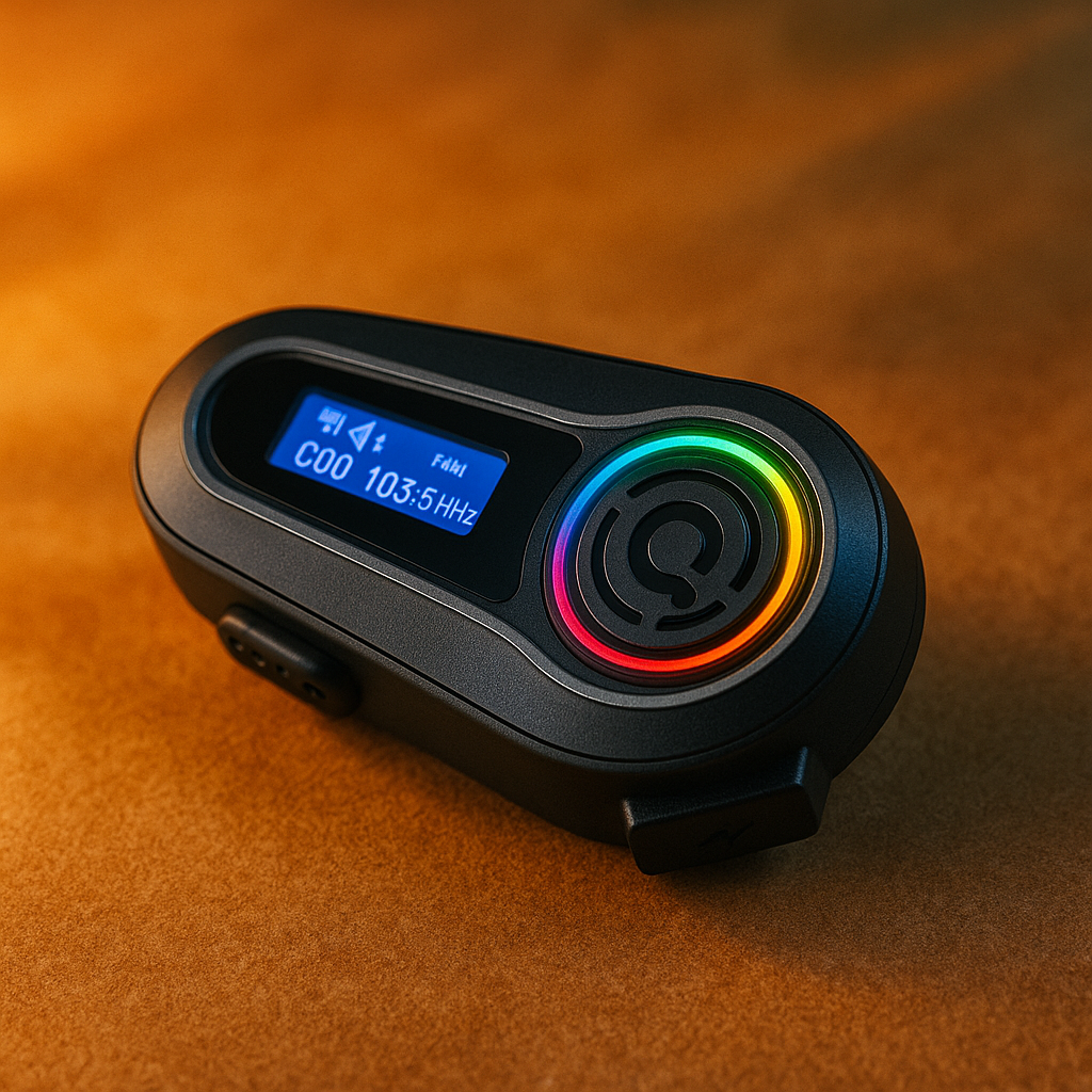 🎧 Intercomunicador Bluetooth Q58 MAX para Casco – Audio Envolvente, Llamadas y Comunicación a 500 m