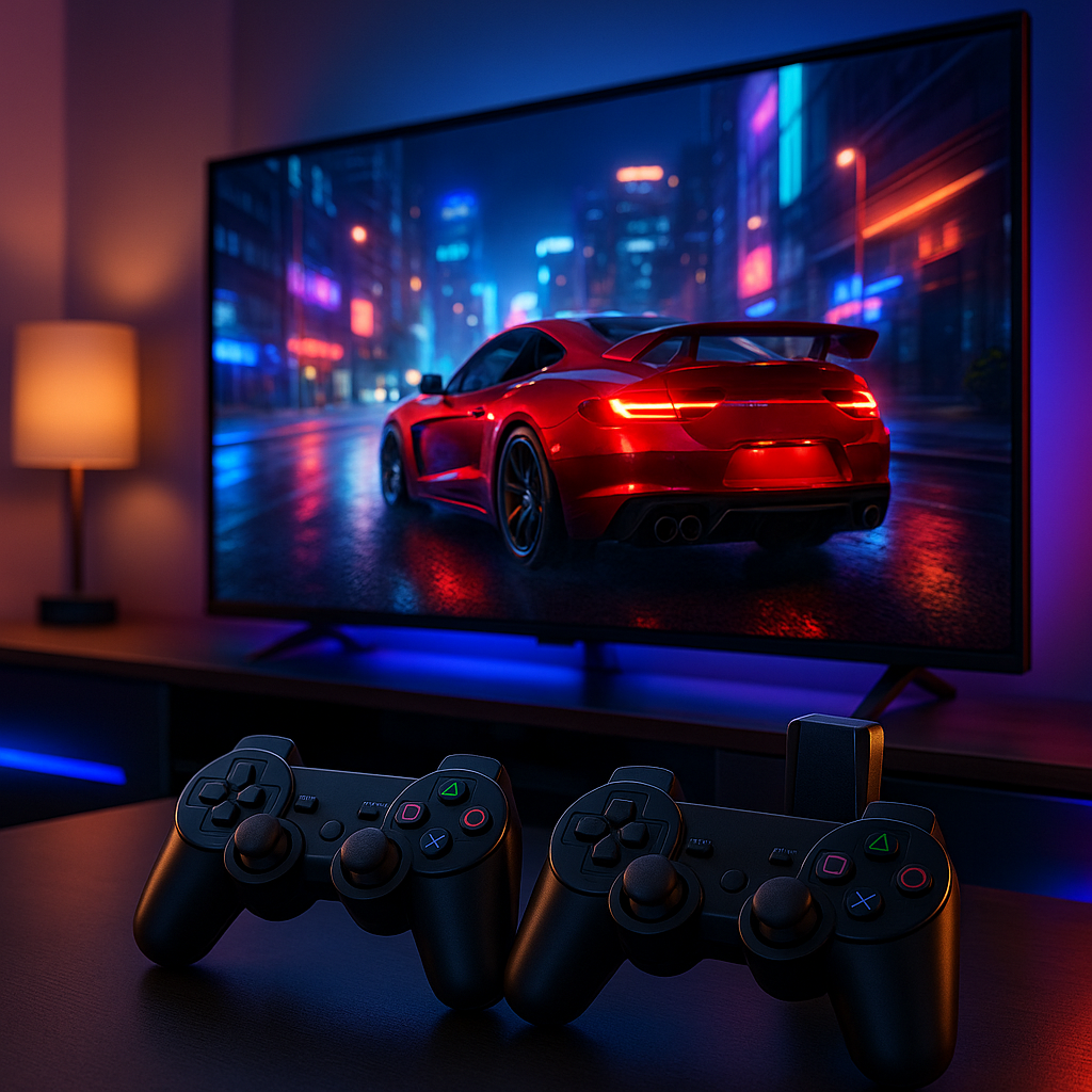 Consola Retro M8 — 20,000+ juegos, 2 controles 2.4G