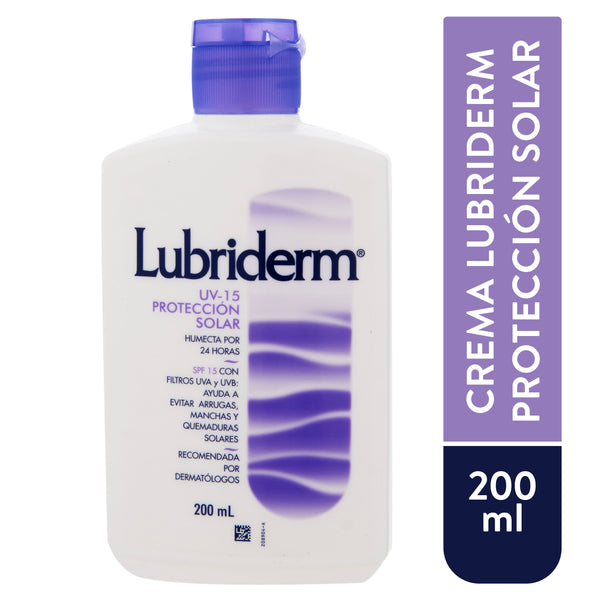 Crema Lubriderm Humectante Con FPS 15 - 200 Ml