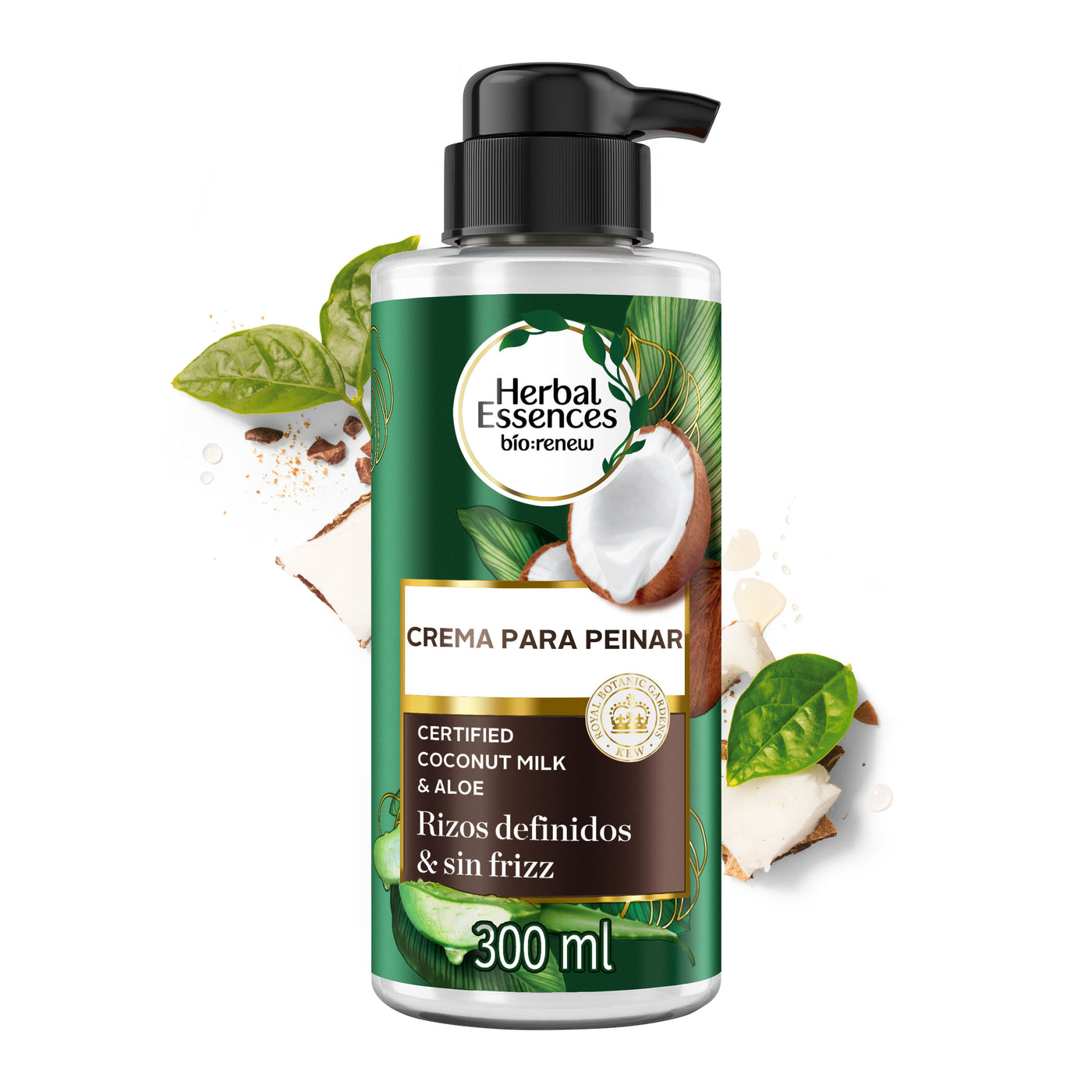 Crema Para Peinar Herbal Essences Bio:renew Coconut Milk 300 Ml