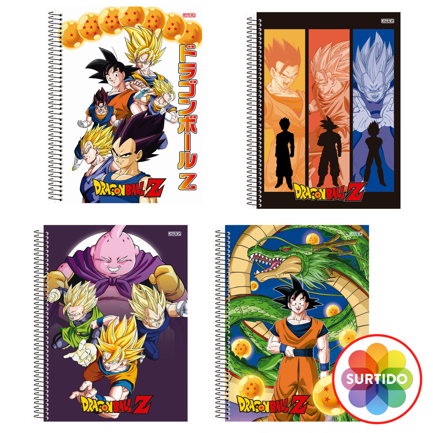 Cuaderno Sao Domingo, Dragon Ball Surtido -160 Hojas