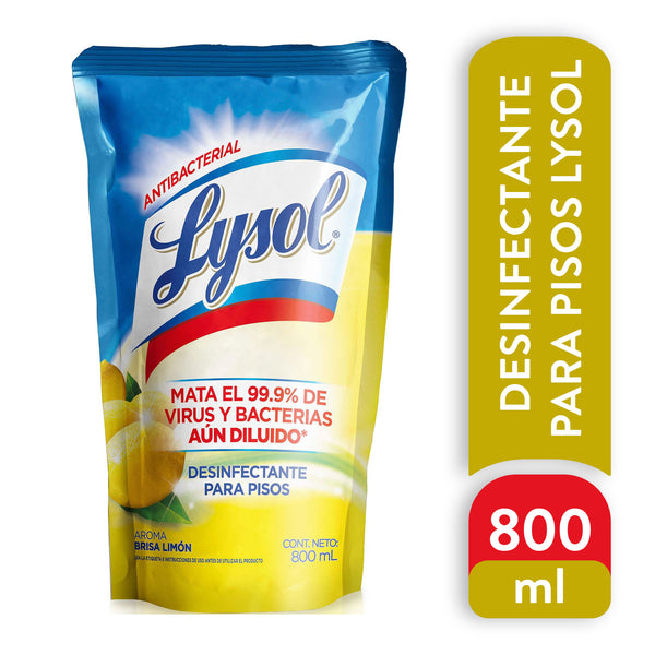 Desinfectante Para Pisos Lysol Citricos Doypack -800ml