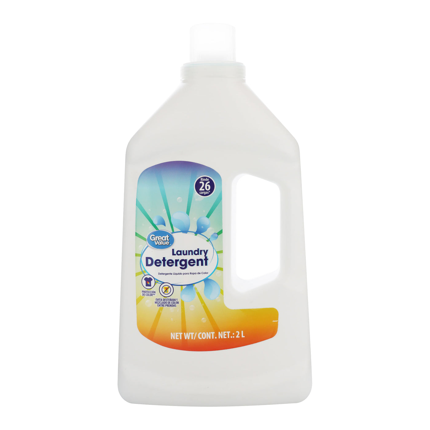 Detergente Great Value Líquido Ropa De Color - 2000 Ml