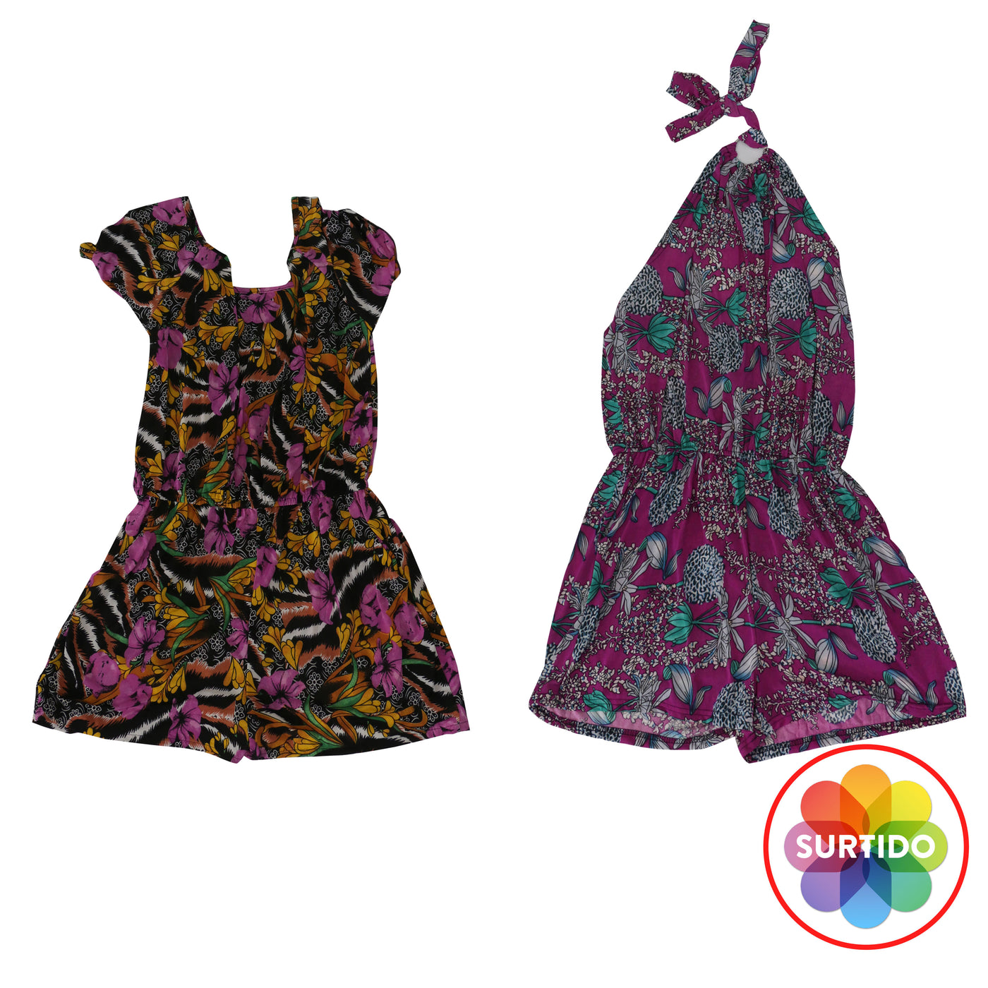 Enterizo Playero De Short Dama