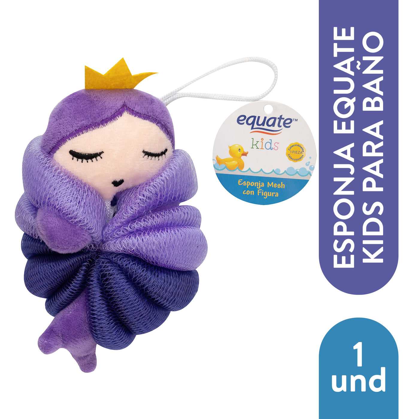 Esponja Equate Básica Para Baño Surtido Figuras