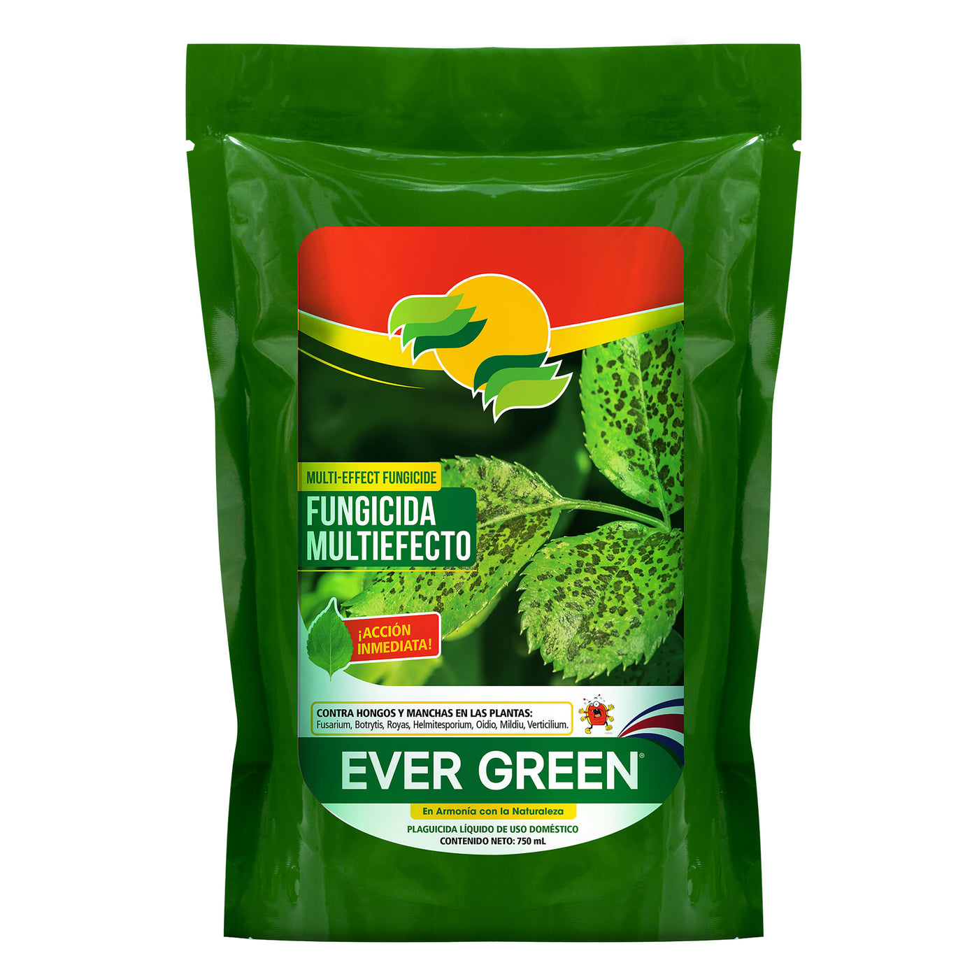 Plaguicida Líquido Ever Green Fungicida Multiefecto -750ml