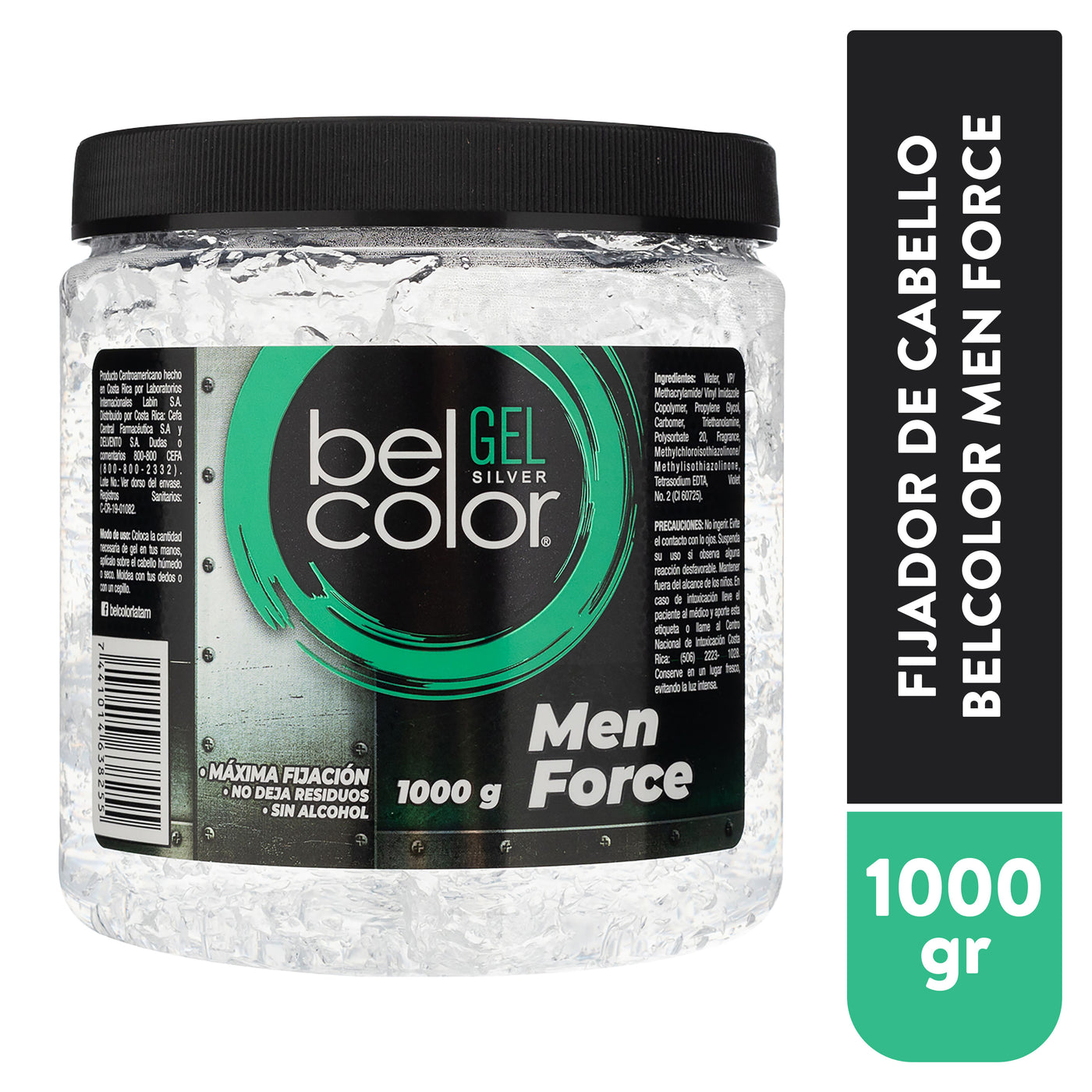 Gel Belcolor Silver Men Force - 1000 G
