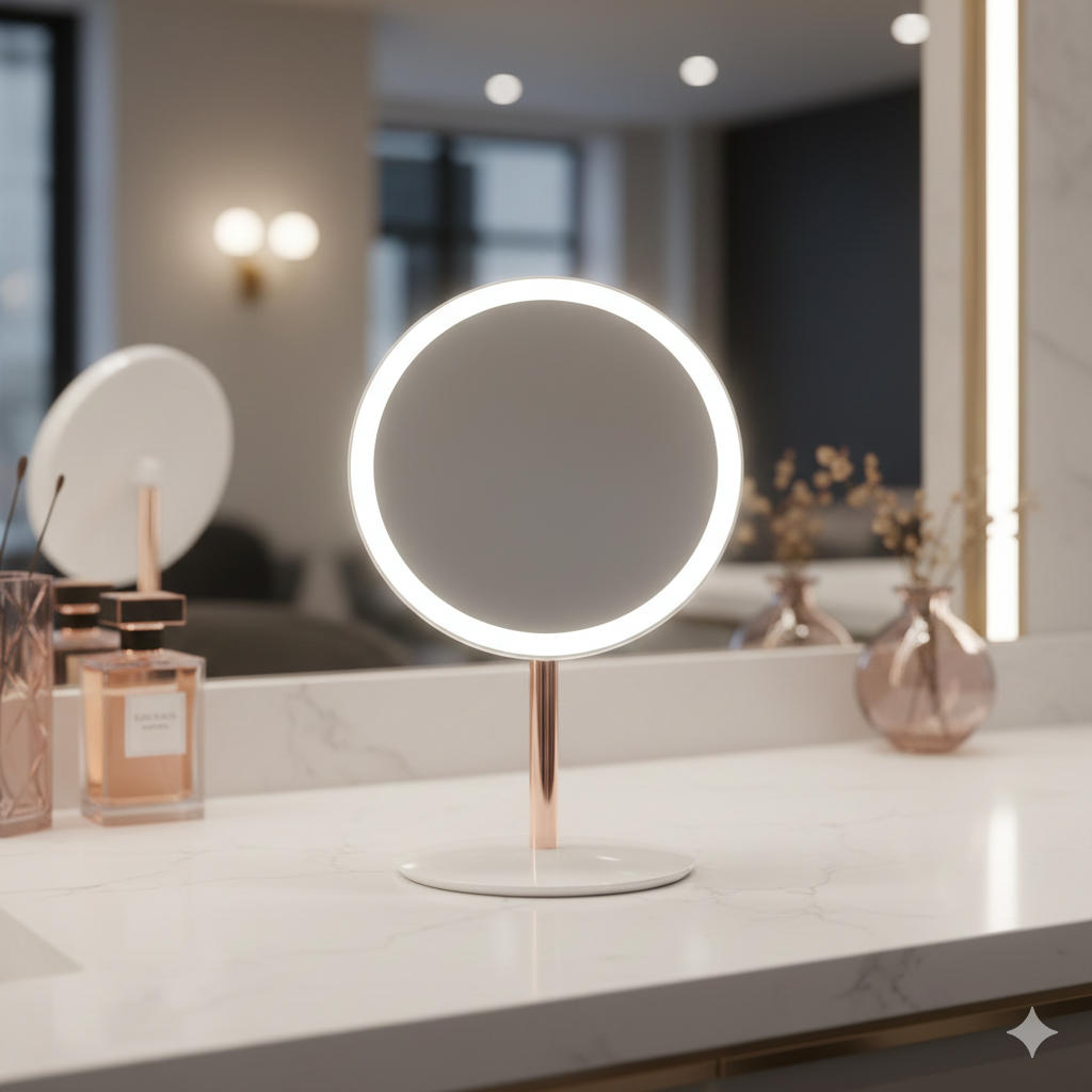 Espejo de Tocador LED Circular – Código: IZ-ESPE-CIR02