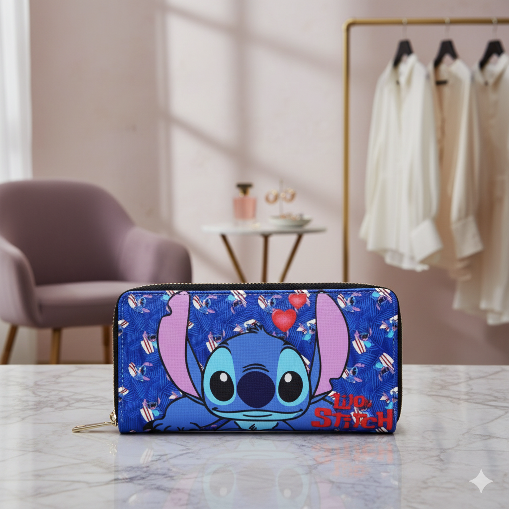 Cartera de Mujer de Stitch con Diseños Variados