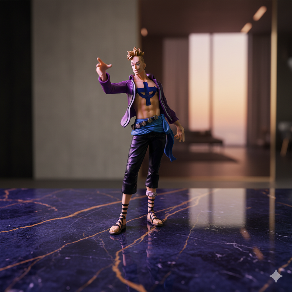 Figura Coleccionable Marco el Fénix – One Piece (PVC 21cm en Bolsa)