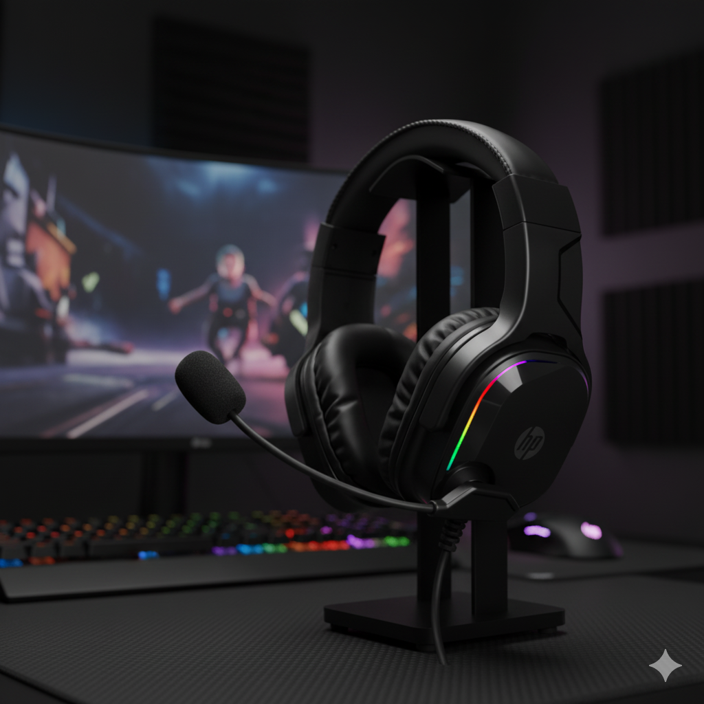 Audífono HP Gamer 7.1 (Modelo DHE-8004) | USB con RGB