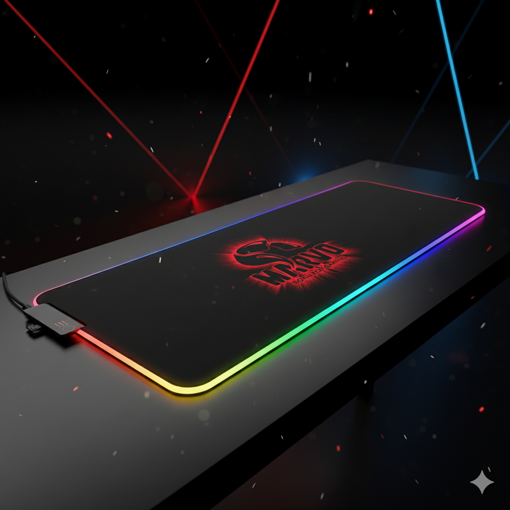 Mouse Pad Pro Gaming Marvo G45 con Iluminación RGB