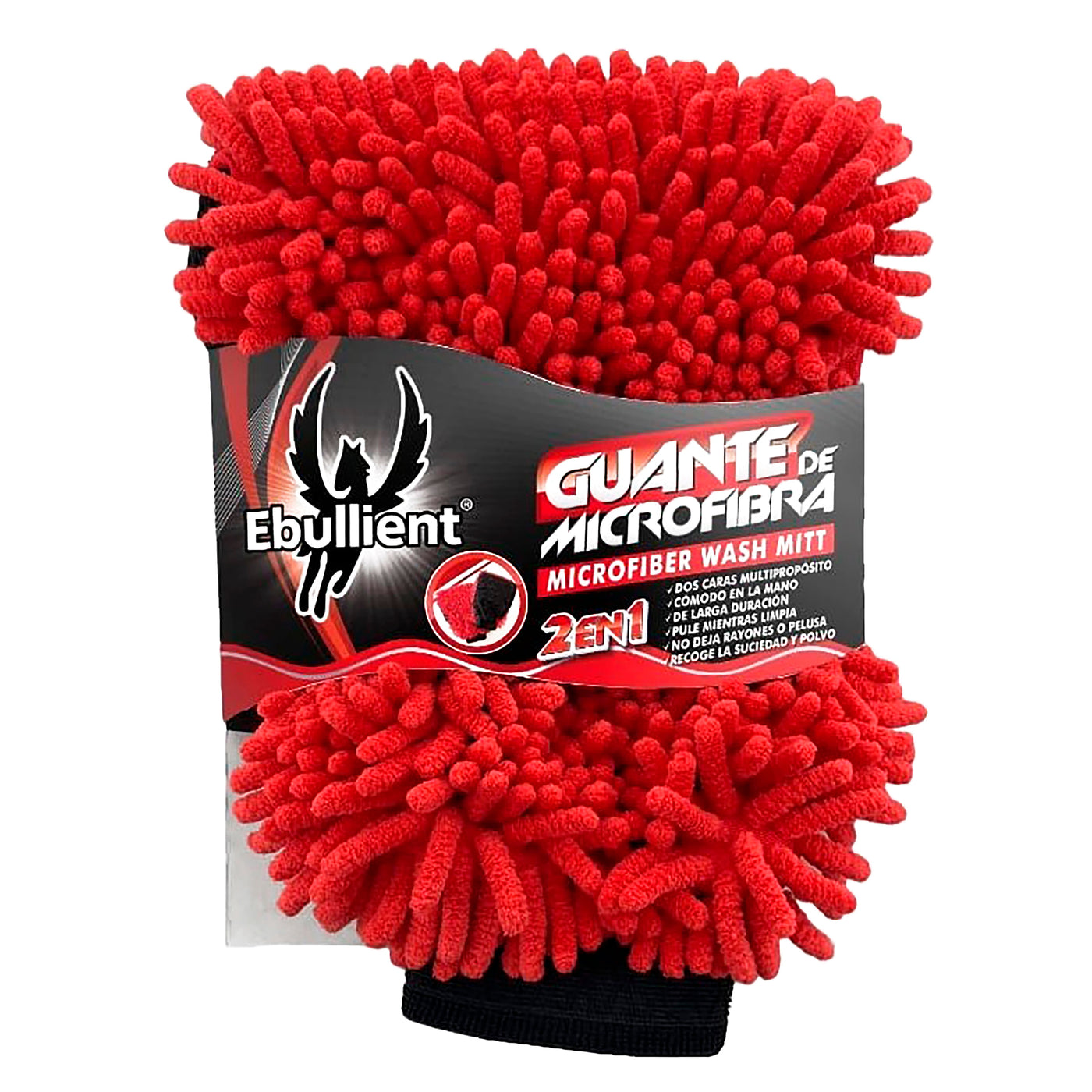 Guante De Microfibra Ebullient Para Lavado De Automóvil