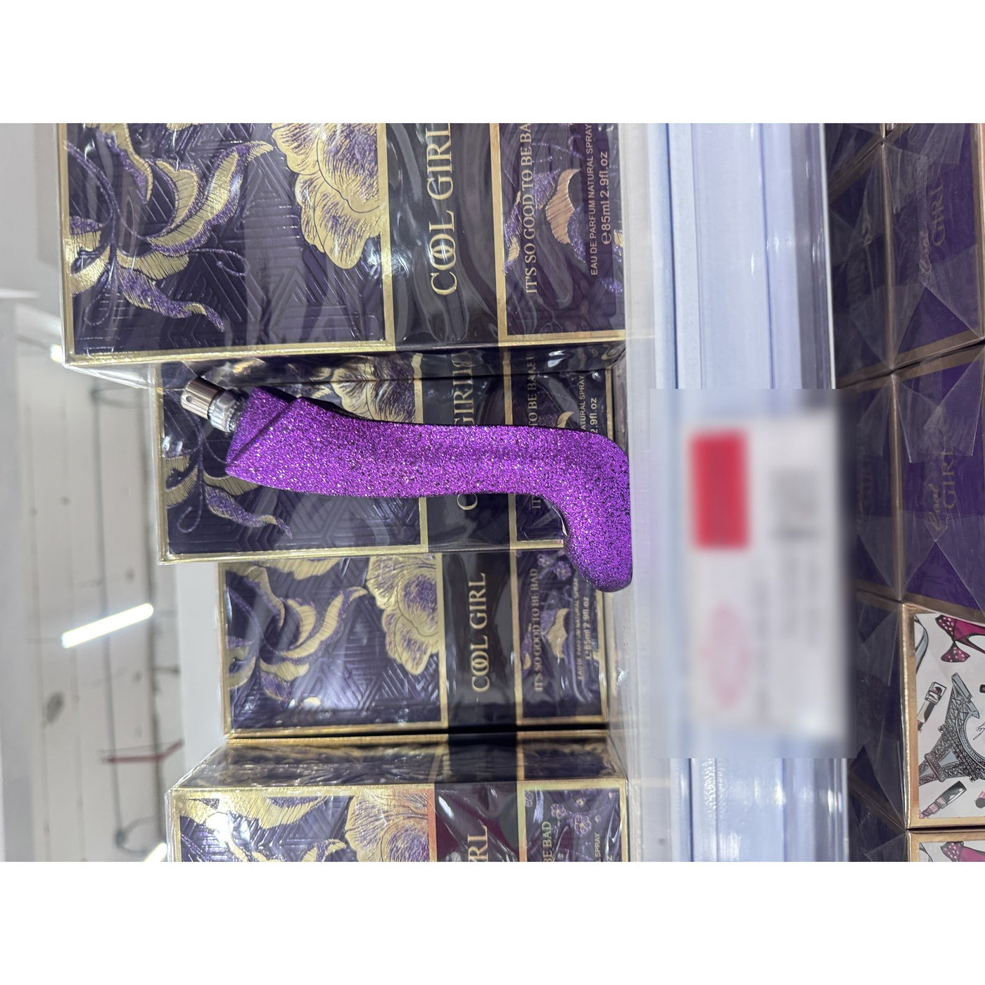 Perfume Cool Girl Eau de Parfum 85ml Frasco Tacón Morado