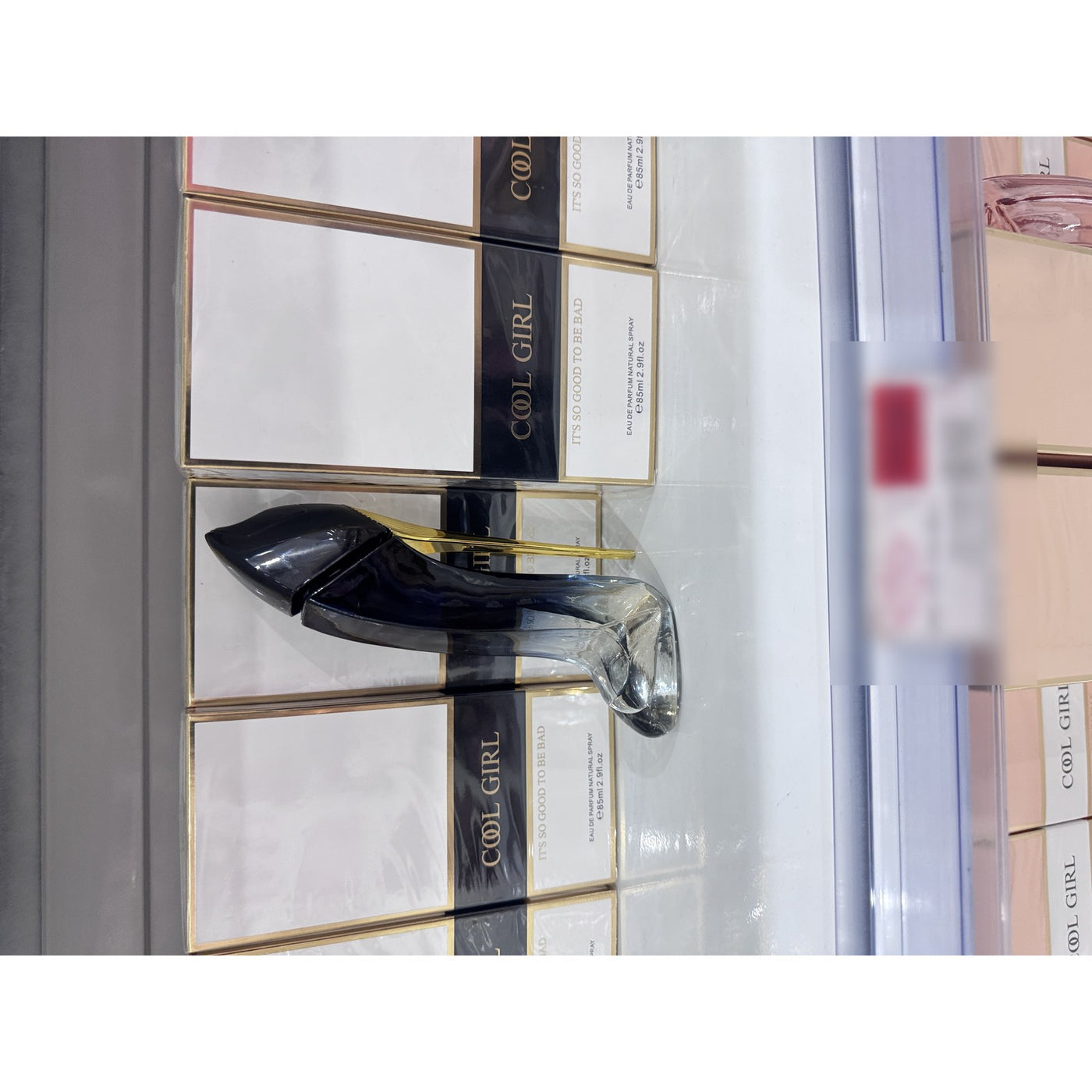 Perfume Cool Girl Eau de Parfum 85ml Tacón Negro Transparente