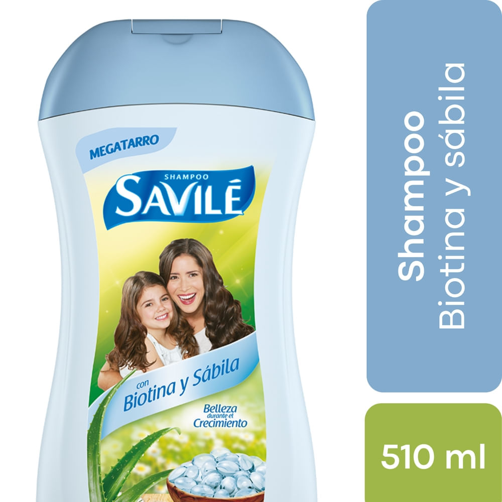 Shampoo Savile Biotina -550 Ml