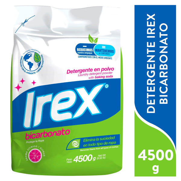 Detergente Irex Bicarbonato 4500g