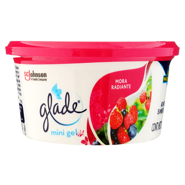Aromatizante Mini Gel Glade Mora Radiante - 70 G