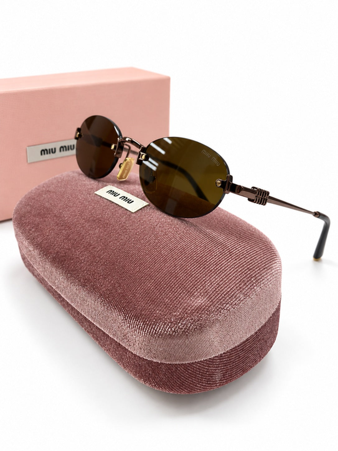 Lentes de Sol Miu Miu A54 Cafe
