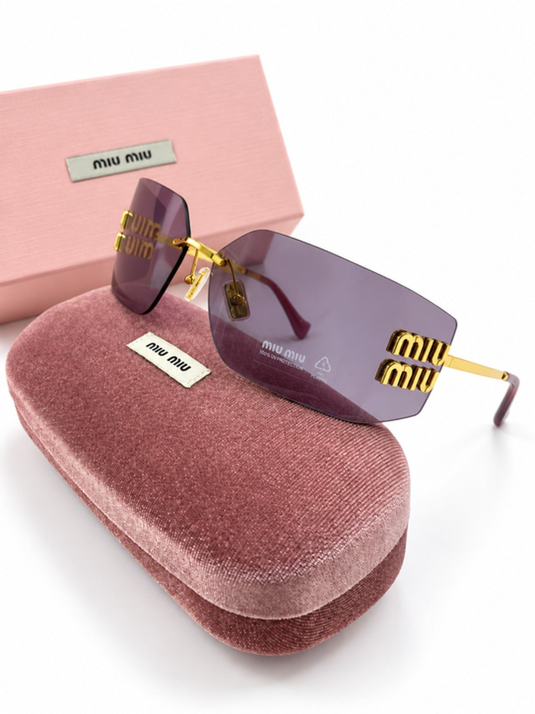Lentes de Sol Miu Miu Runway Morado