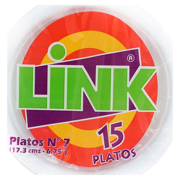 Plato Link Desechable No 7