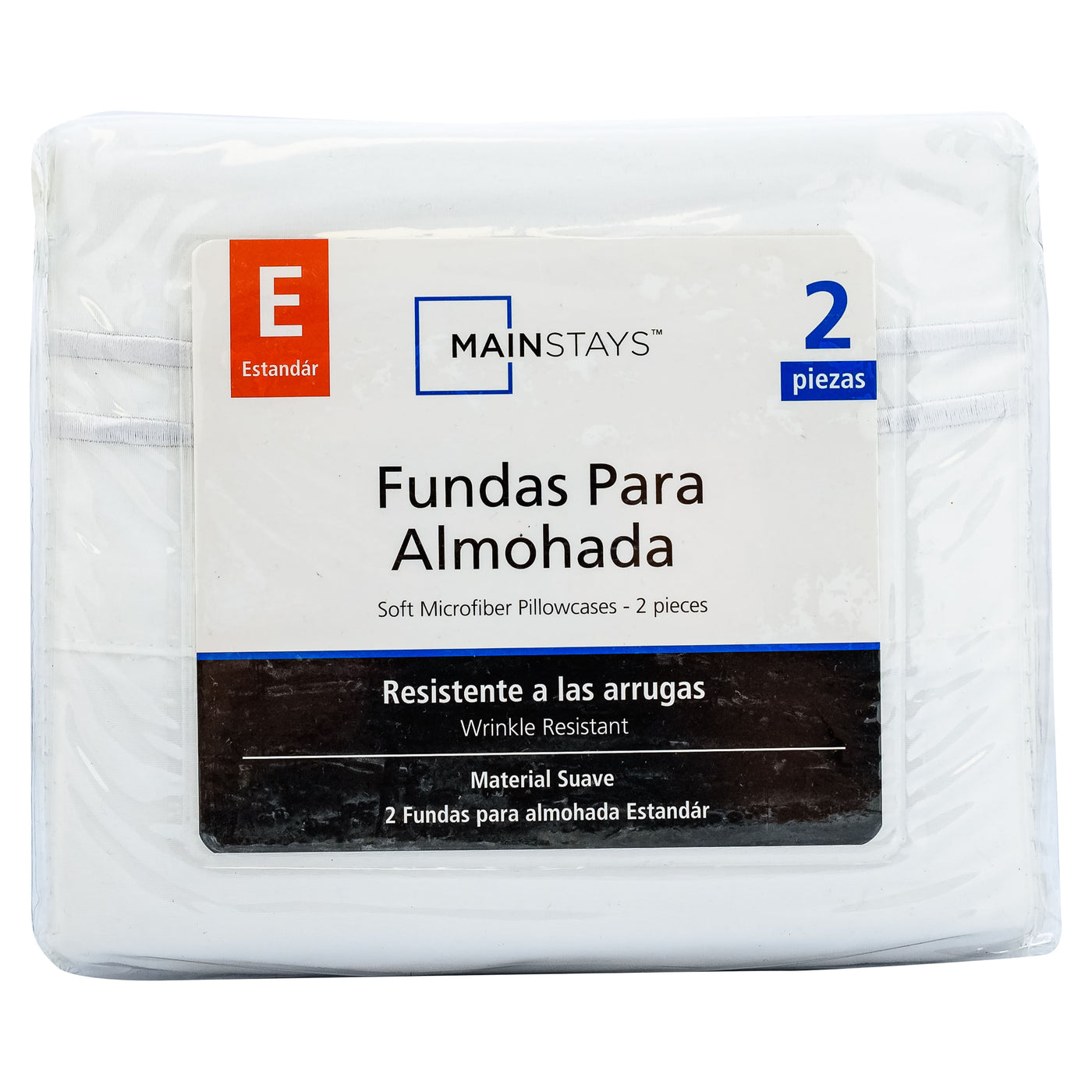 Set De Fundas Mainstays Bordado Blanco