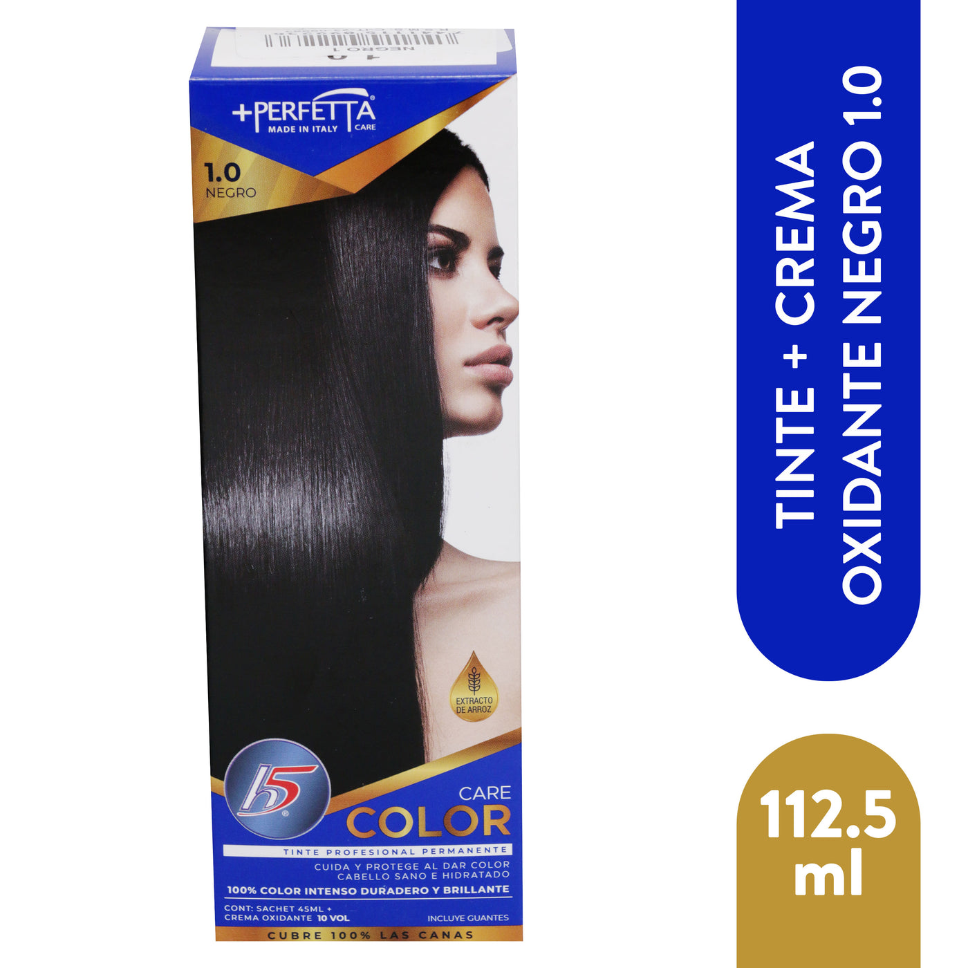 Tinte H5 Perfetta Kit 8 1 Rubio Claro -113 G