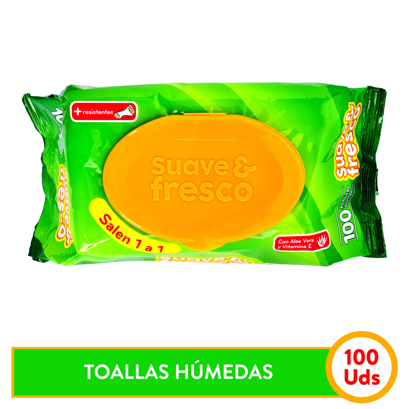Toalla Regular Suave Fresco - 100 Unidades