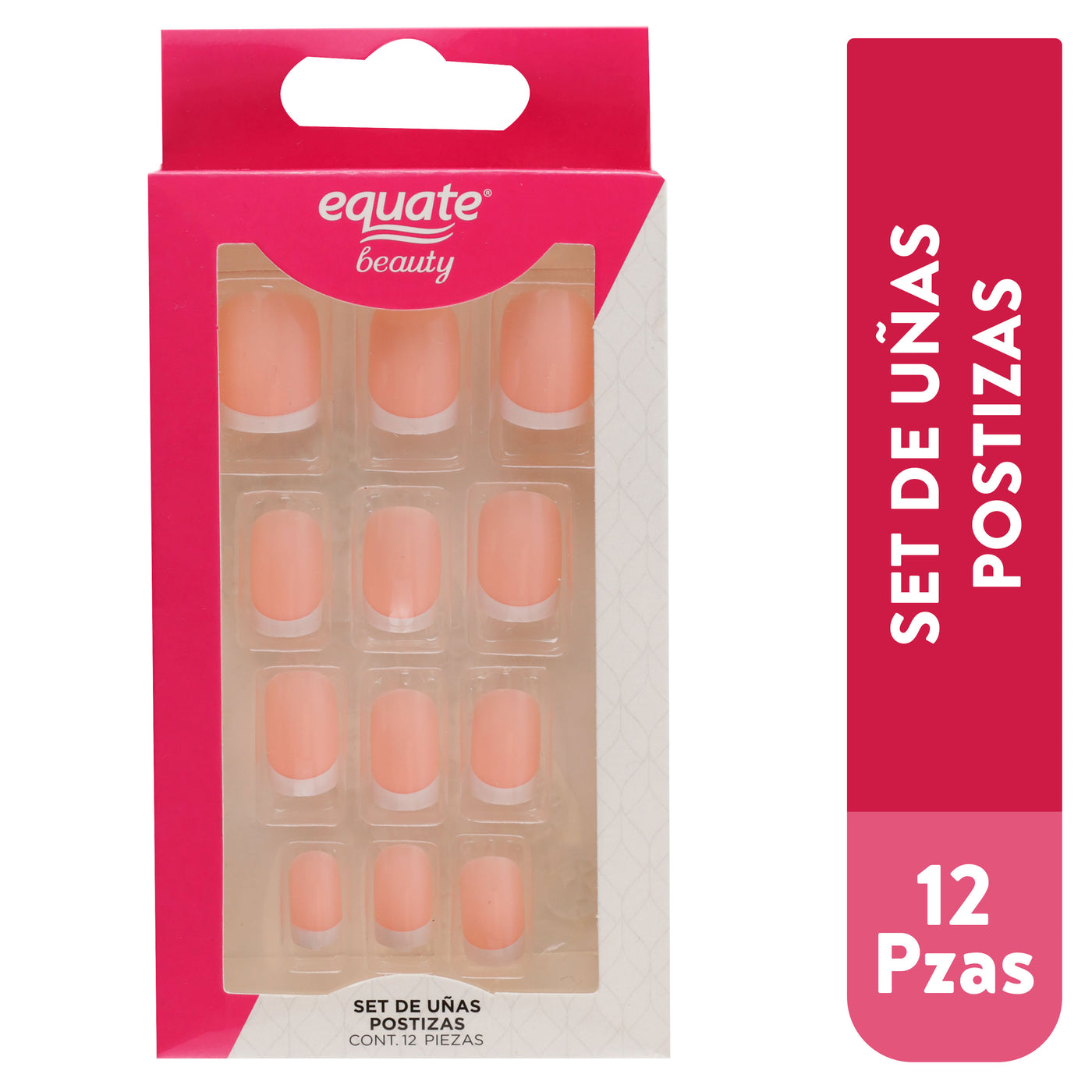 Uñas Acrilicas Equate French Unidad