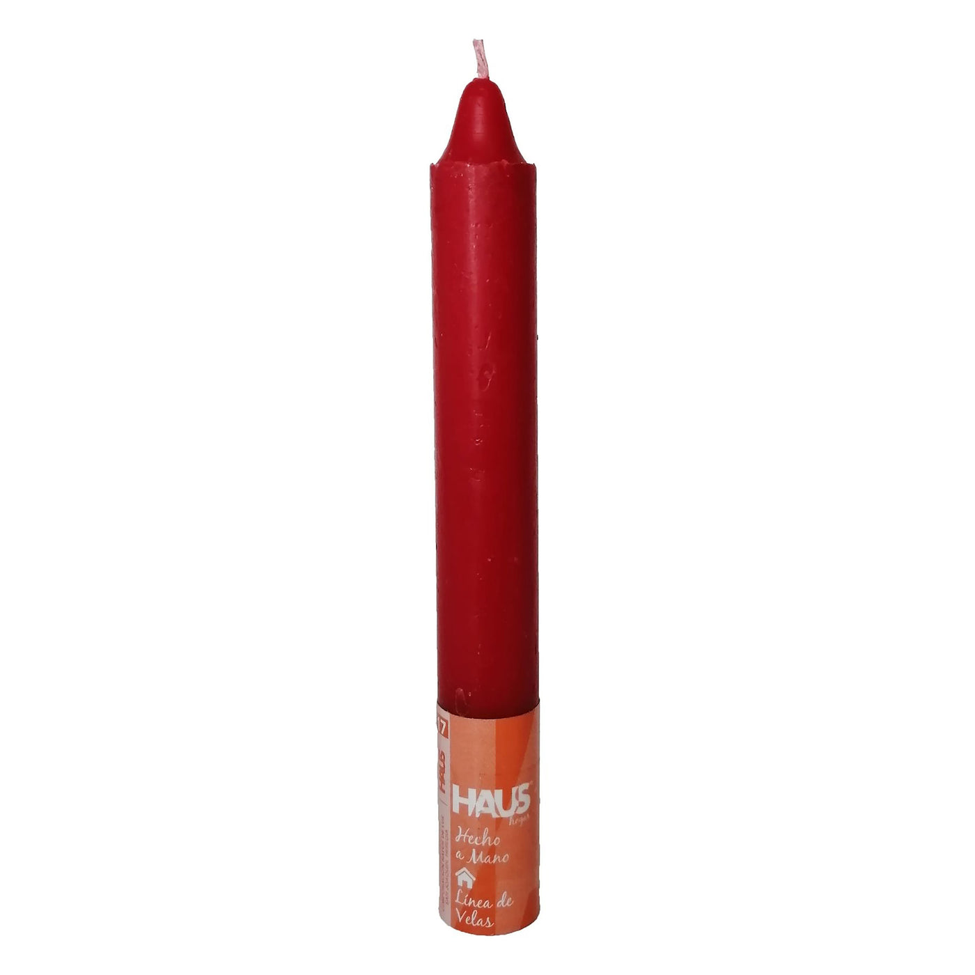 Vela 17 Roja Aroma Canela Haus