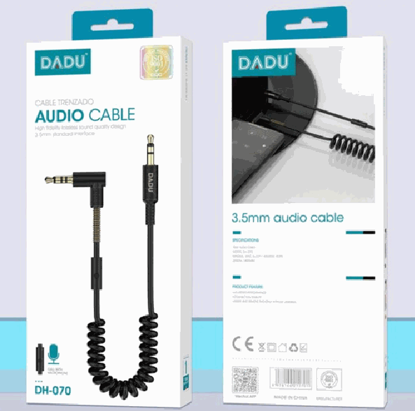 Cable Auxiliar con Microfono DH-070