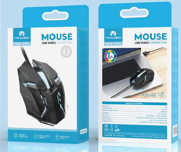 Mouse Alambrico 379U