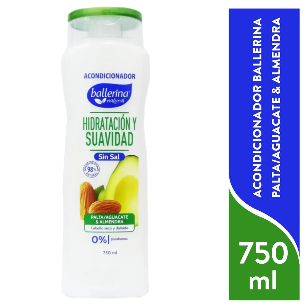 Acondicionador Ballerina Aguacate 750ml
