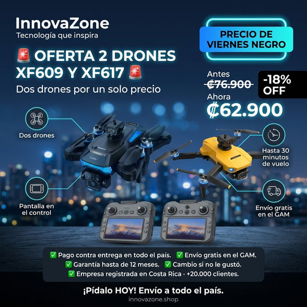 Oferta 2 Drones XF609 y XF617 - oferta