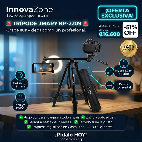 Trípode JMARY KP-2209 - oferta