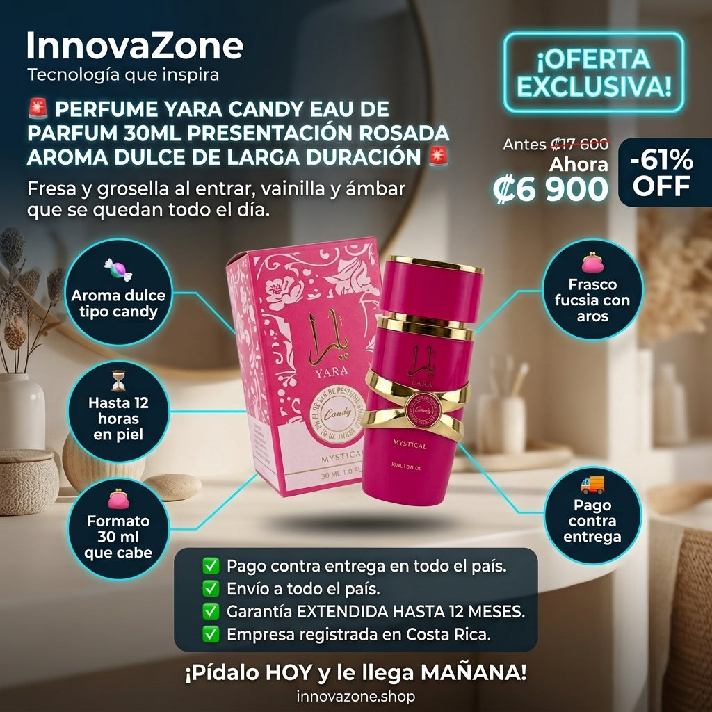 Perfume Yara Candy 30ml - oferta