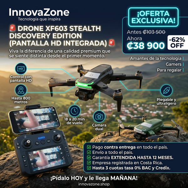 Drone XF603 Stealth Discovery - oferta