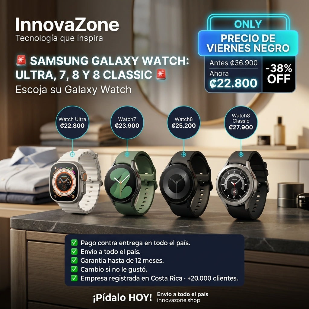 Samsung Galaxy Watch: Ultra, 7, 8 y 8 Classic - oferta