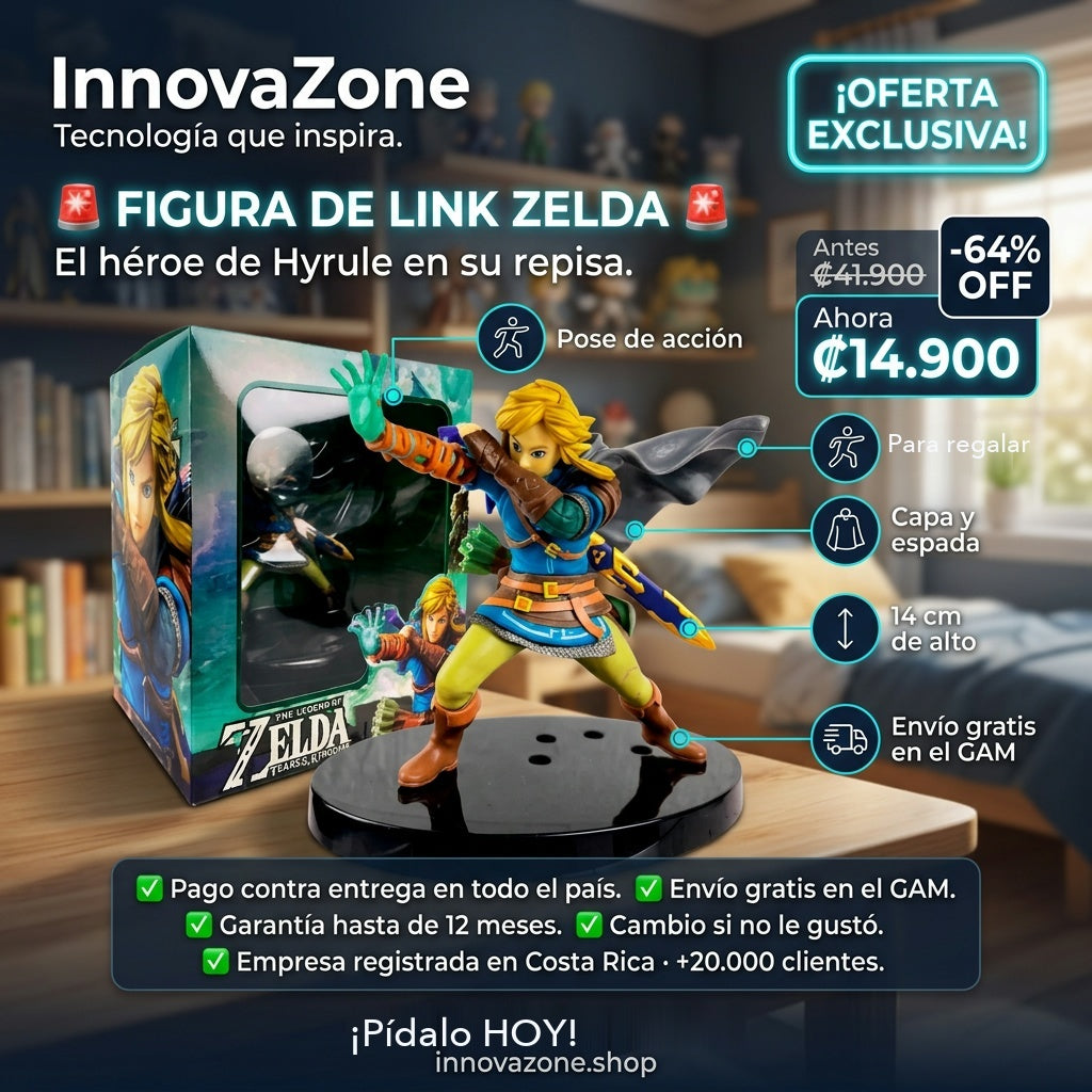 Figura de Link Zelda - oferta