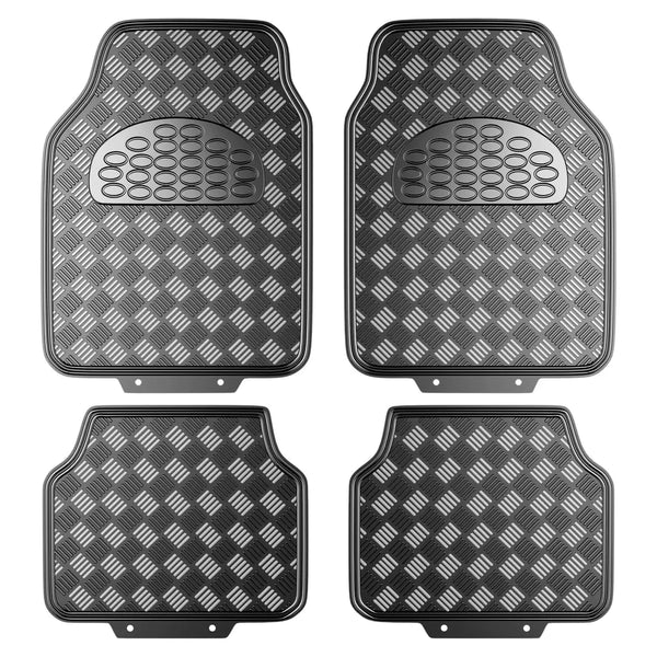 Alfombra Auto Drive De Aluminio Negro