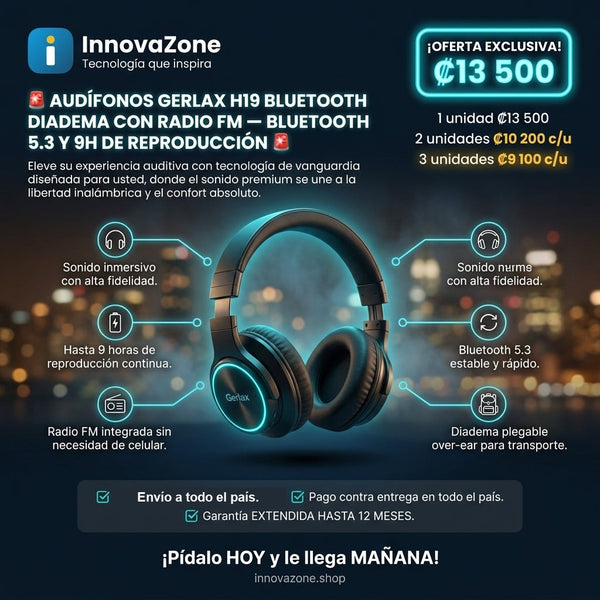 Ad Meta 1:1 — Audífonos Gerlax H19
