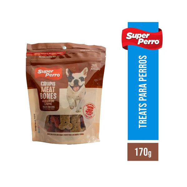 Bocadillos Para Perros Crupis Huesos -170g
