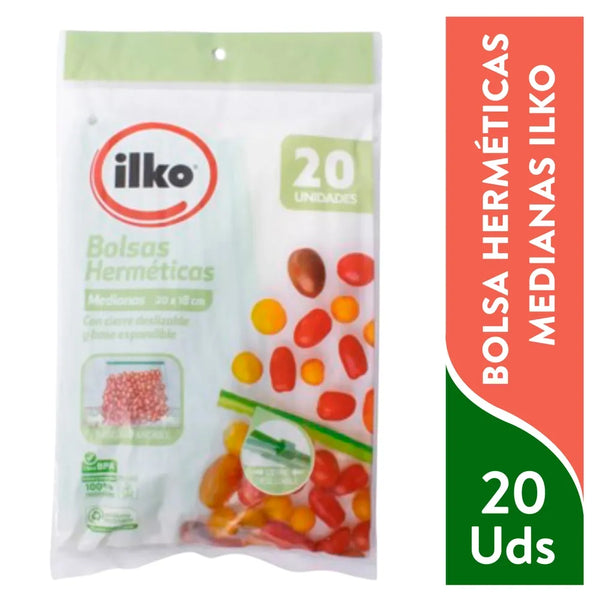 Bolsa Herm Ilko Med C Base Slider 20ea