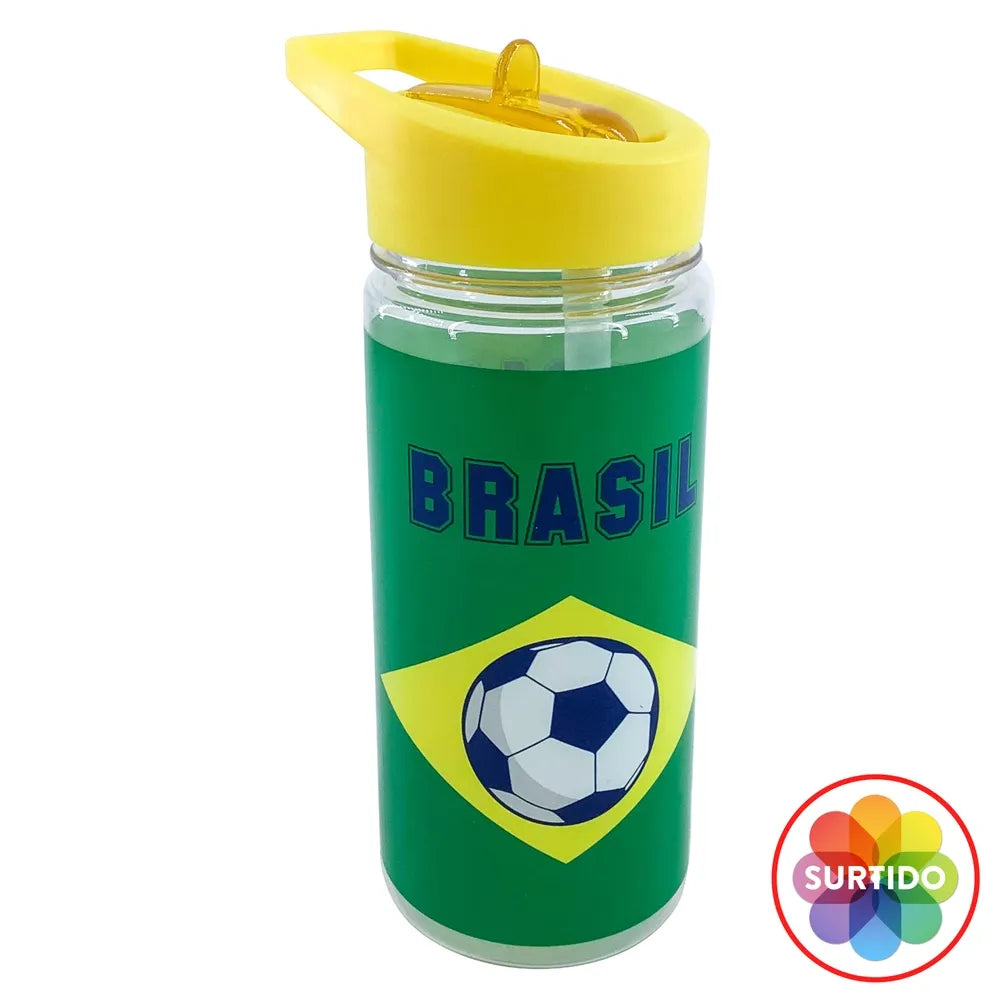 Botella Plastica Alusiva Al Mundial 420m