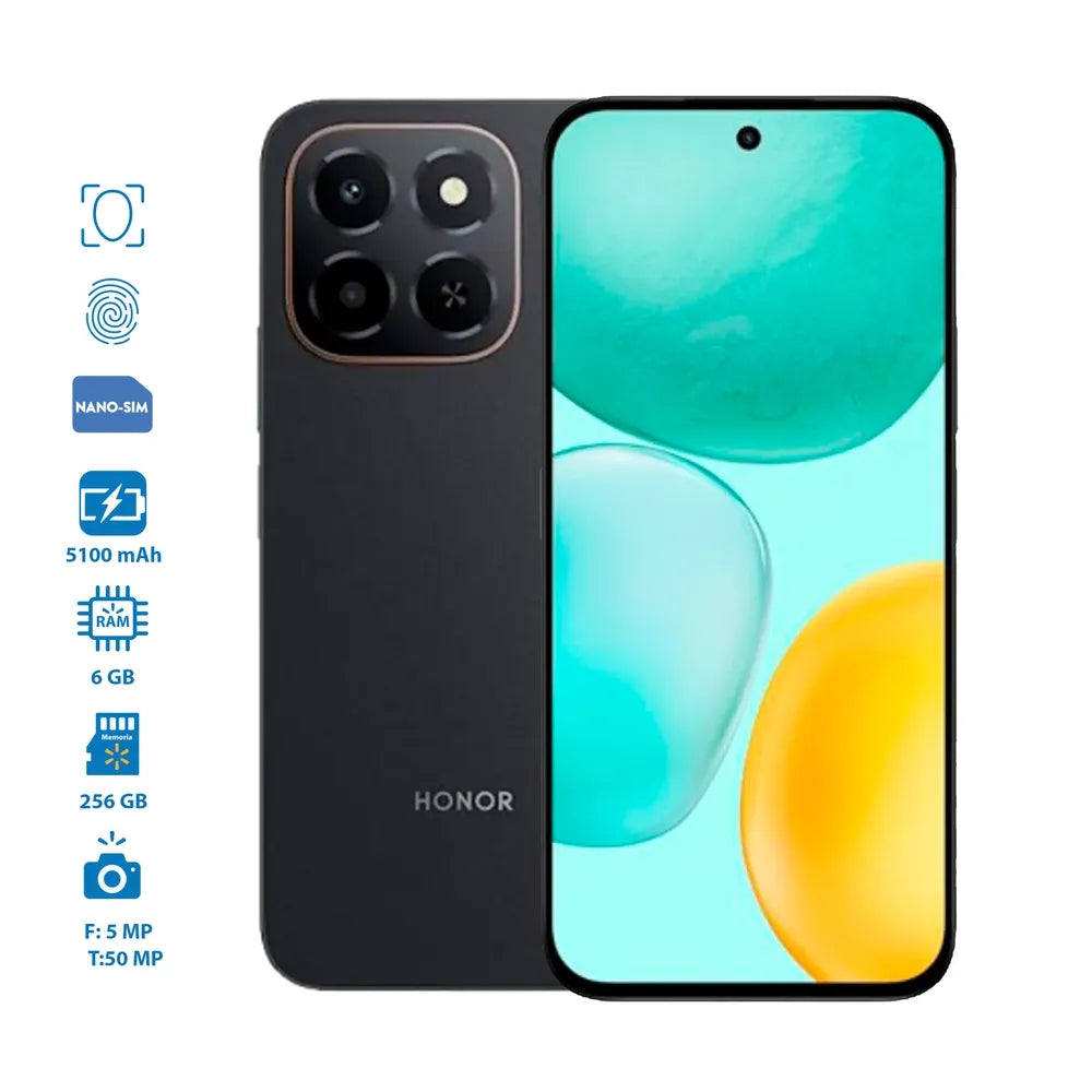 Celular Honor X6C 6GB RAM 256gb Almacenamiento