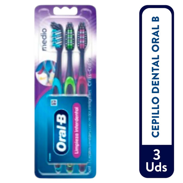 Cepillo Denta Criss Cross 3pack X36it Unidad