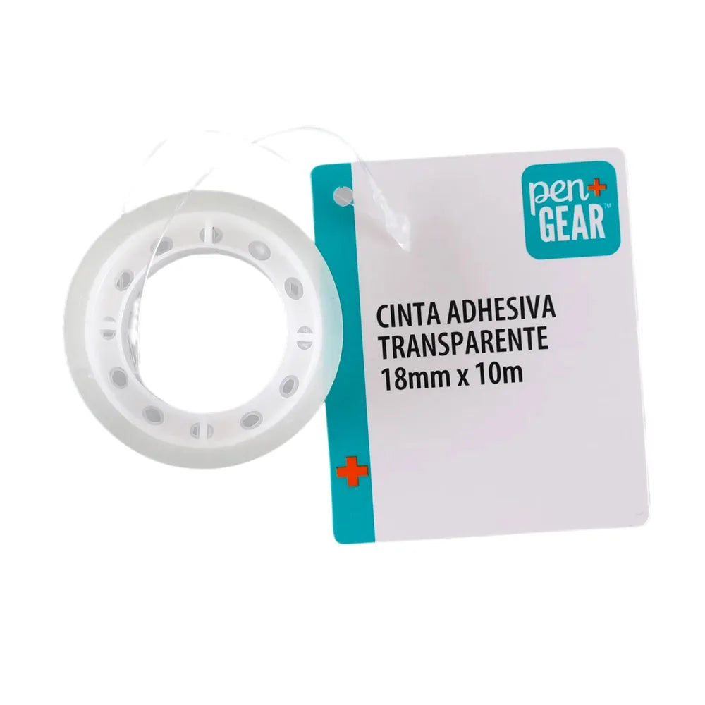 Cinta Pen Gear Adhesiva Transparente